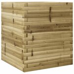 vidaXL Jardinière 60x60x68 5 cm bois de pin imprégné
