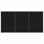 vidaXL Ensemble de salle à manger pour jardin 7 Pièces Gris Poly rotin