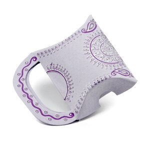 Mini pochette boite kizz 2 pièces lilas