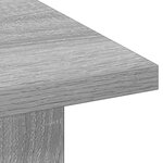 vidaXL Table basse Gris Sonoma 77 x 55 x 42 cm Bois d'ingénierie