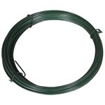 vidaXL Fil de liaison de clôture 25 m 1 4/2 mm Acier Vert