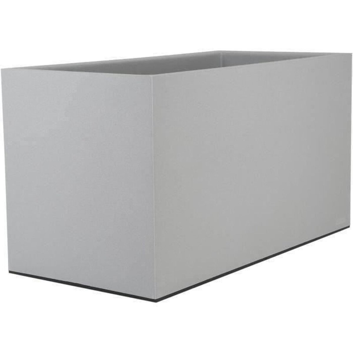 Bac à Fleurs Rectangulaire Garland 56x40x4 Cm - Noir, Plastique Durable Pour Intérieur/extérieur