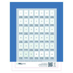 rillprint Étiquettes autocollantes 105x74 mm 500 feuilles Blanc