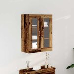 vidaXL Meuble mural Bois ancien 69 5 x 34 x 90 cm Bois d'ingénierie