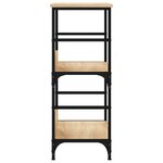 vidaXL Bibliothèque chêne sonoma 50x33x82 cm bois d'ingénierie