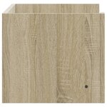 vidaXL Étagère murale chêne sonoma 70 5x35x30 5 cm bois d'ingénierie