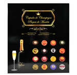 Album de collection pour 64 capsules de Champagne - 29x32,5 cm EXACOMPTA