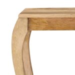 vidaXL Table console 118x38x76 cm Bois de manguier massif