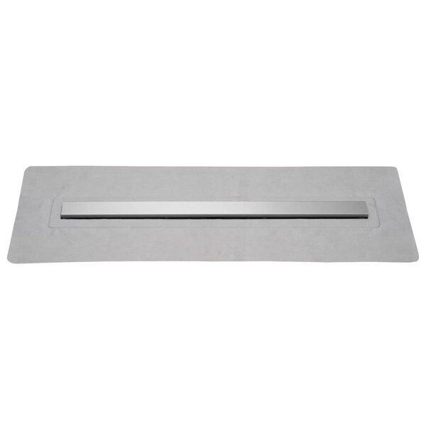 Schütte siphon de sol de douche avec couvercle en inox 70 cm