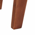 vidaXL Table d'appoint Marron 40 x 32 x 46 cm Bois Recyclé Solide