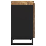 vidaXL Armoire de salle de bain 38x33x58 cm bois massif de manguier