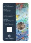 Pièce de monnaie 2 euro commémorative Andorre 2018 BU – Déclaration des Droits de l’Homme
