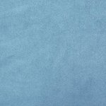 vidaXL Tabouret rond Bleu clair Velours