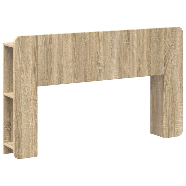 vidaXL Cabinet de Tête de Lit avec stockage Sonoma Bois d'ingénierie