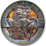 Pièce de monnaie en Argent 5 Pounds g 62.2 (2 oz) Millésime 2023 Iron Power YALE OF BEAUFORT