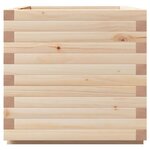 vidaXL Jardinière 50x50x49 5 cm bois de pin massif