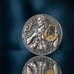 Pièce de monnaie en Argent 2000 Francs g 62.2 (2 oz) Millésime 2025 Great Greek Mythology APOLLO