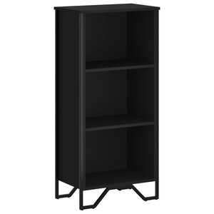 vidaXL Bibliothèque noir 50x31x106 cm bois d'ingénierie