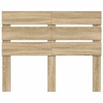 vidaXL Tête de lit Chêne Sonoma 120 cm Bois d'ingénierie