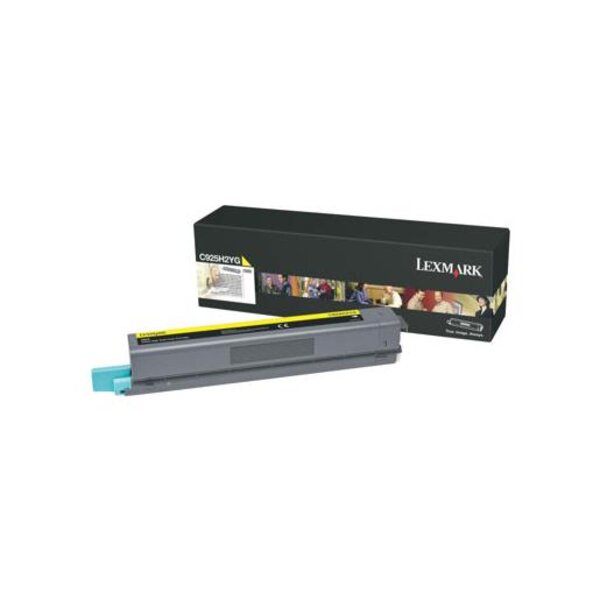 Cartouche de tone rjaune - original LEXMARK