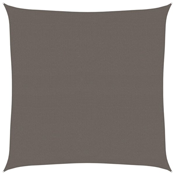 vidaXL Voile d'ombrage 160 g/m² Anthracite 4x4 m PEHD