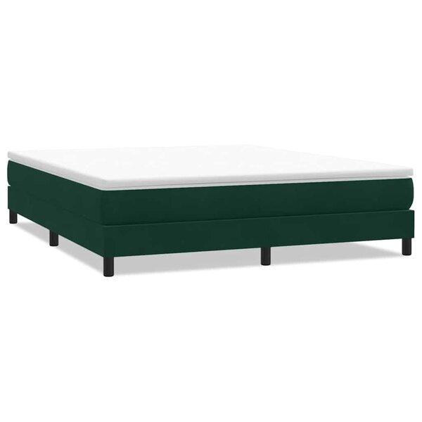 vidaXL Sommier à lattes de lit sans matelas 180x210 cm velours
