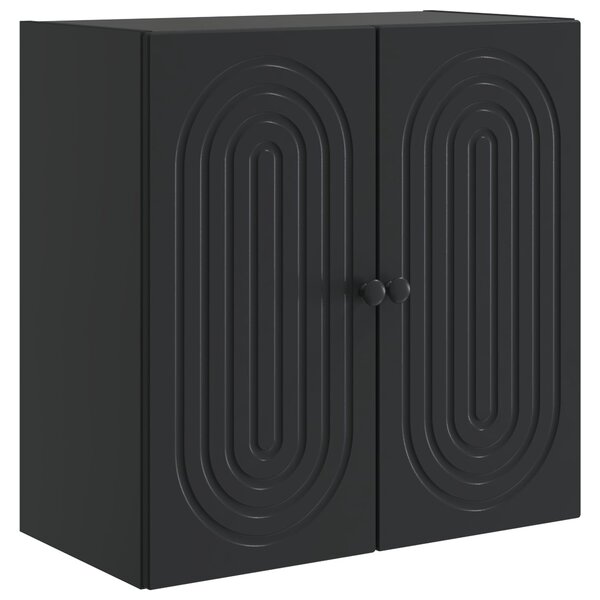 vidaXL Armoire Murale Noir 59 x 31 x 60 cm Bois d'ingénierie