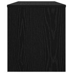 vidaXL Meuble TV Chêne noir 100 x 35 x 40 cm Bois d'ingénierie