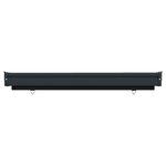 vidaXL Store latéral de balcon 100  polyester fer acier