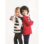 MARIO KART Talkie-walkies digitaux enfant portée 2 km de portée et fonction morse LEXIBOOK