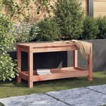 vidaXL Banc de jardin 82 5x35x45 cm bois massif Douglas