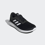 ADIDAS Baskets de Running CORERACER Homme Noir et Blanc