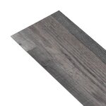 vidaXL Planches de plancher PVC 5 02m² 2mm Autoadhésif Bois industriel