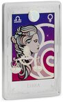 Pièce de monnaie en Argent 3 Dollars g 62.2 (2 oz) Millésime 2025 Star Signs of the Zodiac LIBRA