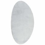 vidaXL Tapis de surface HUARTE Gris 80 x 150 cm Polyester