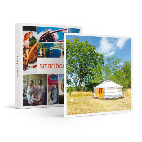 Séjour en chambre d’hôtes ou en yourte en famille près de perpignan - smartbox - coffret cadeau séjour