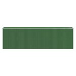 vidaXL Abri de jardin Vert 192x606x223 cm Acier galvanisé
