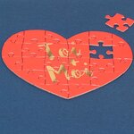 Carte Saint-valentin - Toi + Moi Puzzle - Draeger paris