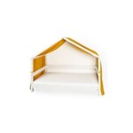 YappyMuslin - Rideaux pour lit YappyHytte 75x360 cm - Moutarde