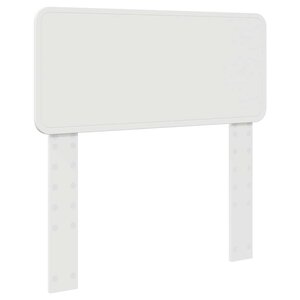vidaXL Tête de lit Blanc 80 cm Bois d'ingénierie