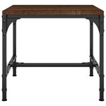 vidaXL Tables d'appoint 2 Pièces Chêne marron 40x40x35 cm Bois ingénierie