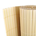 Vidaxl panneau de clôture pvc 90 x 300 cm jaune