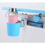 Vipack bureau réglable enfant comfortline 201 et chaise bleu et blanc