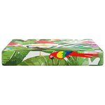 vidaXL Coussin de canapé d'extérieur coloré 60 x 60 x 8 cm Polyester