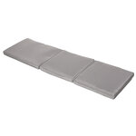 Bain de soleil transat grand confort - dossier inclinable 5 positions roulettes - matelas déhoussable inclus - résine tressée grise
