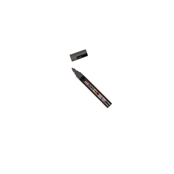 Marqueur Posca Gris profond PC5M Pointe conique moyenne