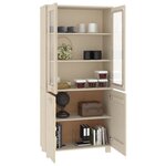 vidaXL Buffet HAMAR Bois massif de pin Marron miel