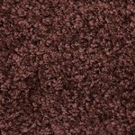 vidaXL Tapis d'escalier 20 pièces 65 x 21 x 4 cm Marron Demi-rond Grand