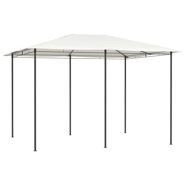 vidaXL Belvédère 3x4x2 6 m Crème 160 g/m²