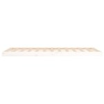 vidaXL Cadre de lit sans matelas blanc 90x200 cm bois de pin massif